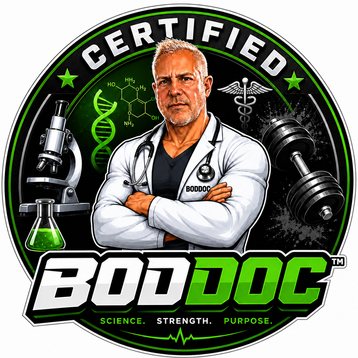 BODDoc Certified — Science. Strength. Purpose.